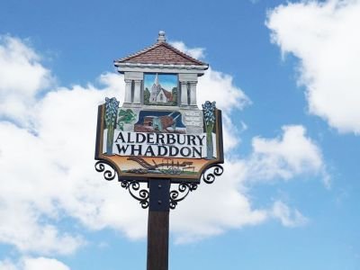 alderbury whaddon village sign
