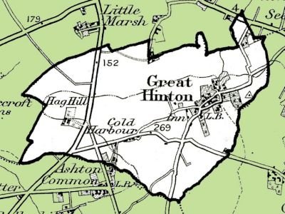 steeple ashton great hinton 1890 map