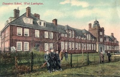 West Lavington Dauntsey School Postcard